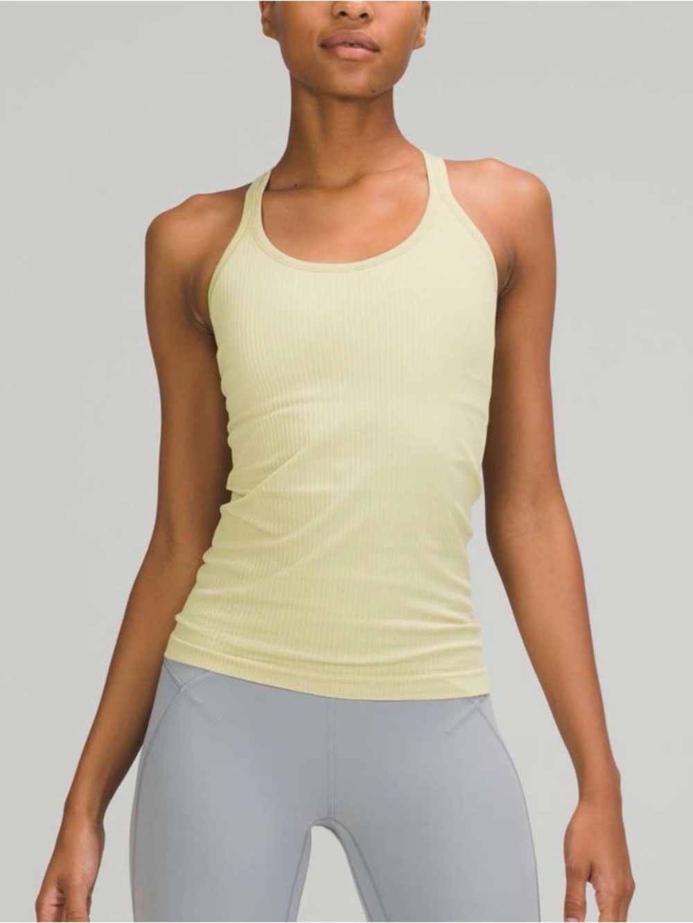 Vintage lululemon athletica Ribbed ebb to street Racerback Tank